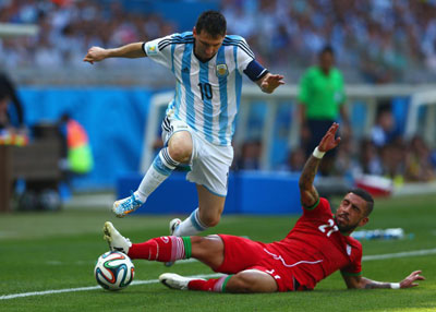 Аргентина-Иран 1-0 Лионель Месси