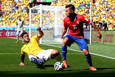 Бразилия-Чили 1-1