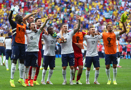  Чемпионат мира по футболу 1/8 финала Франция-Нигерия 2-0