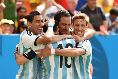 Чемпионат мира по футболу 1/4 финала Аргентина-Бельгия 1-0.