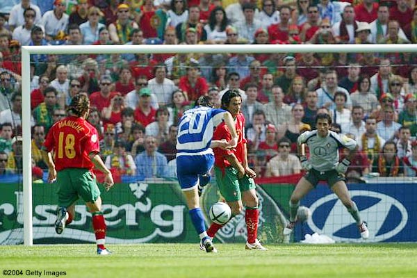 Евро 2004. Португалия-Греция 1:2.