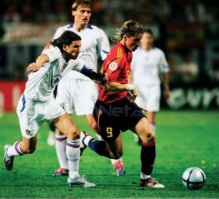 Евро 2004. Испания-Россия 1:0. 