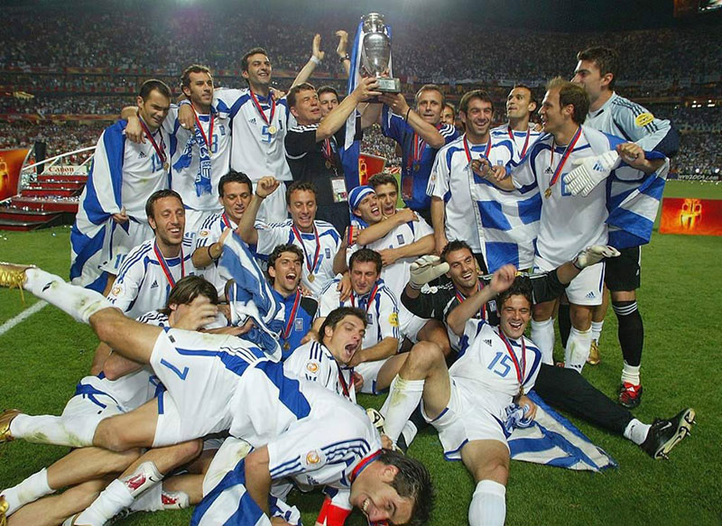 Греция Чемпион Европы 2004.