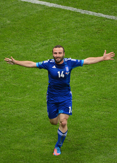 Польша-Греция 1:1 Евро 2012, Автор ответного гола САЛПИГИДИС!