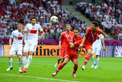 Польша-Россия 1:1 Евро 2012. Дзагоев!!!