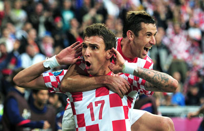 Италия-Хорватия 1:1 Евро 2012. Радость Хорватии!