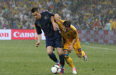 Евро 2012 Украина-Франция 0:2.