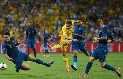 Евро 2012 Украина-Франция 0:2. 