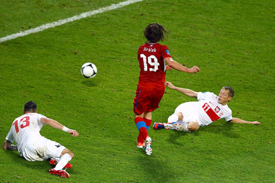 Чехия-Польша 1:0 Евро 2012. Победный гол Чехов!