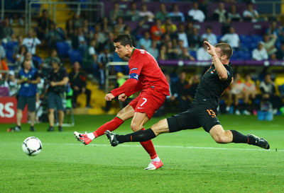 Евро 2012 Португалия-Голландия 2:1 Ответный гол КРИШТИАНУ РОНАЛДУ!