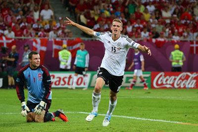 Евро 2012 Дания-Германия 1:2. Победный гол Германии!
