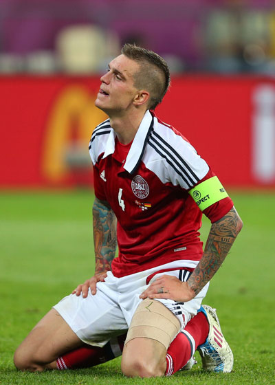 Евро 2012 Дания-Германия 1:2. Датчане бились как львы!!!