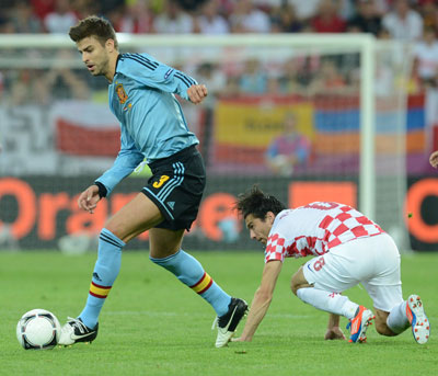 Евро 2012 Хорватия-Испания 0:1.
