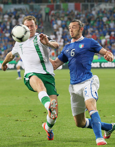 Евро 2012 Италия-Ирландия 2:0.
