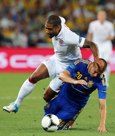 Евро 2012 Англия-Украинаи1:0.