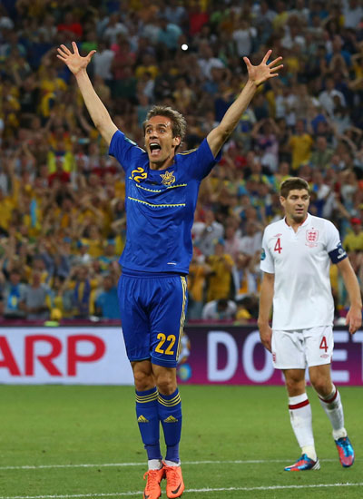Евро 2012 Англия-Украинаи1:0. ГОООЛ, нет судья СЛЕПОЙ!!!!!