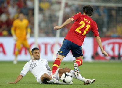 Евро 2012 Испания-Франция 2:0.