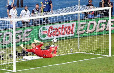 Евро 2012 1/4 финала Англия-Италия 0:0.