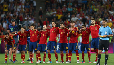 Евро 2012 1/2 финала Португалия-Испания 0:0 Испания пенальти?
