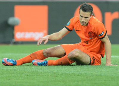Голландия-Дания 0:1 Евро 2012. Робин ван Перси в шоке!