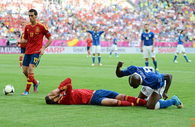 Евро 2012 Испания-Италия 1:1.