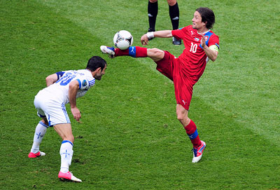 Греция-Чехия 1:2 Евро 2012.