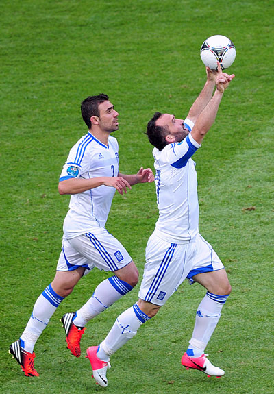 Греция-Чехия 1:2 Евро 2012. Ответный гол "Эллады", Гекас!