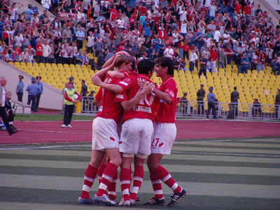 Спартак-Крылья Советов 3:1 2004.Победа Спартака!