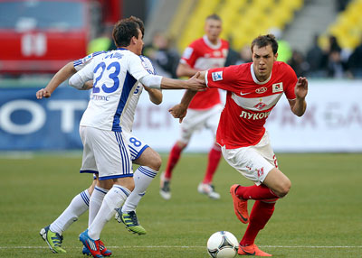 Спартак-Динамо 1:1 2012, Артём Дзюба.