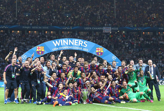 Барселона победитель Лиги Чемпионов 2014/15