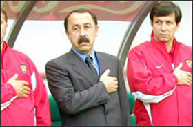 Россия-Румыния 4:2 2003 год Валерий Газзаев.