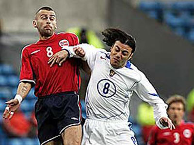 Норвегия-Россия 3:2 2004. Ролан Гусев.
