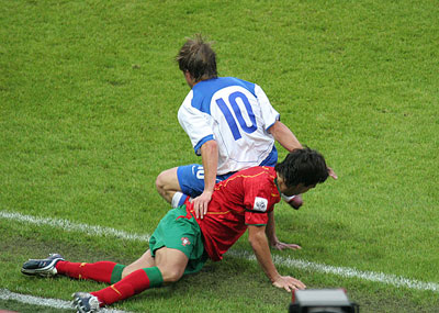 Россия-Португалия 0:0  2005.