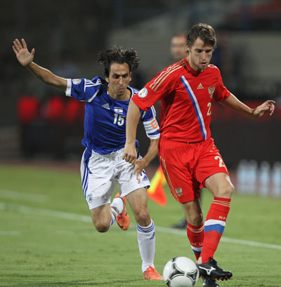 Израиль-Россия 0:4 Дмитрий Комбаров.