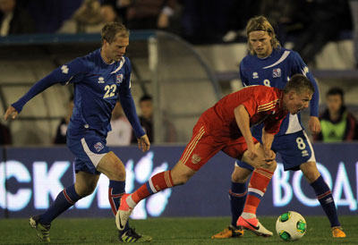Исландия-Россия 0:2 товарищеский матч