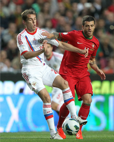 Португалия-Россия 1:0 Дмитрий Комбаров.