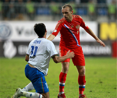 Азербайджан-Россия 1:1 Денис Глушаков