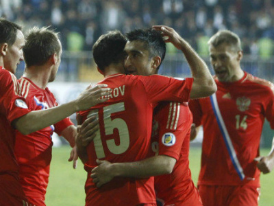 Азербайджан-Россия 1:1 Самедов отдал голевой "чудо" пас!