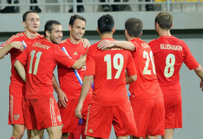 Азербайджан-Россия 1:1 Россия едит на Чемпионат мира в Бразилию!