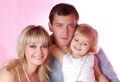 Андрей Дикань и его семья.