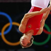 Дмитрий Ушаков в прыжках на батуте - серебряный призер Игр 2012