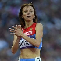 Мария Савинова - олимпийская чемпионка на 800-метровке!
