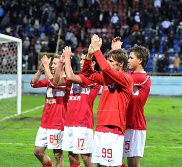 Анжи - Спартак  0-1   2010