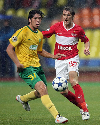 Спартак - Жилина  3-0  Лига Чемпионов 2010