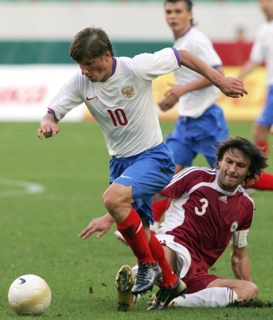 Россия - Латвия  1-0   2006