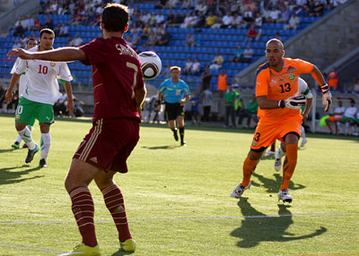 Россия - Болгария  1-0  2010