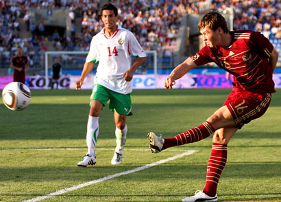 Россия - Болгария  1-0  2010