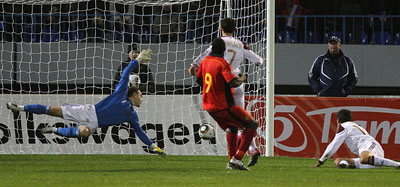 Россия- Бельгия  0-2   2010