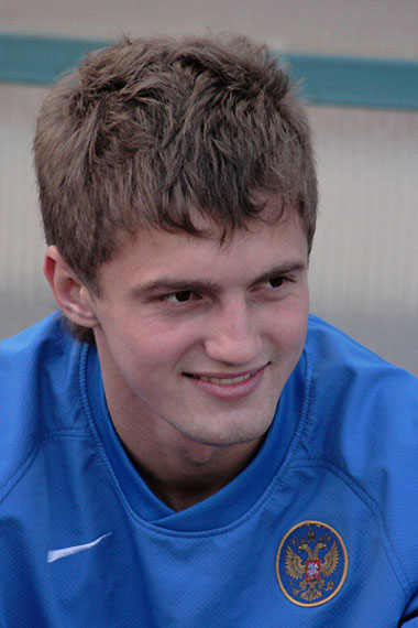 Голышев Павел: игрок игрок молодежной сборной России