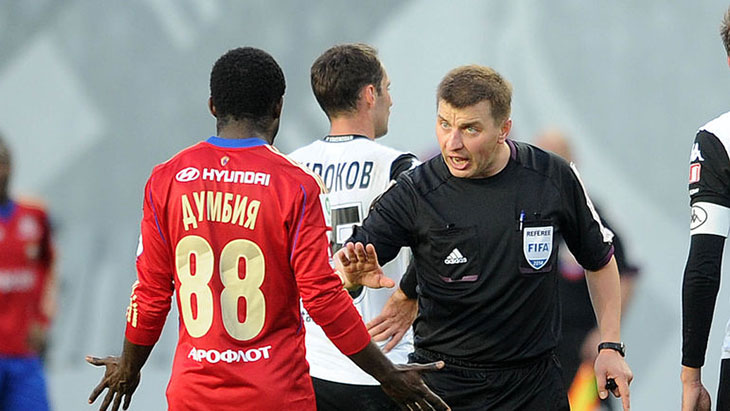 Михаил Вилков арбитр ФИФА.
